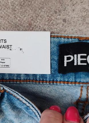 Нові джинсові шорти pieces, нові з біркою6 фото
