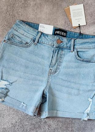 Нові джинсові шорти pieces, нові з біркою2 фото