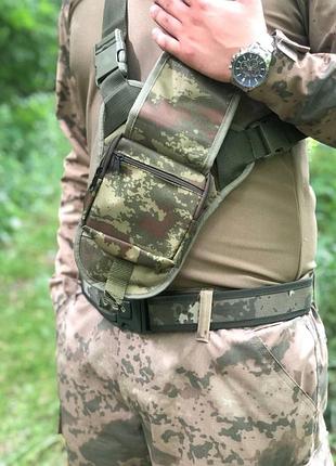 Військова сумка бананка тактична олива5 фото