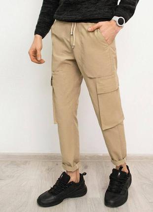 Бомбические карго штани в забарвленні койот1 фото