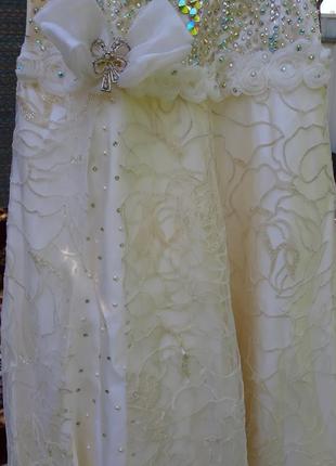 Платье свадебное/выпускное3 фото