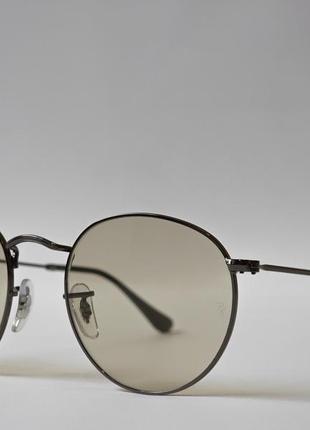 Солнцезащитные очки ray ban round metal evolve, 0rb34471 фото