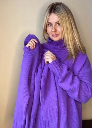 Женский свитер из мериносовой шерсти3 фото