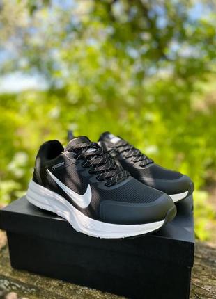 Чоловічі кросівки nike shield black/white #найк