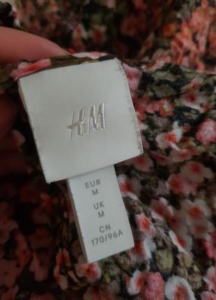 Ярусное платье из вискозы  zara,h&m7 фото