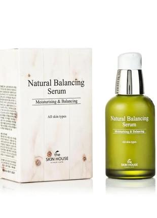 Сироватка для відновлення балансу шкіри the skin natural house balancing serum, 50 мл