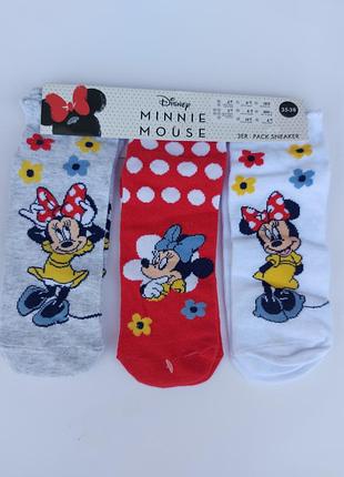 Disney носочки, носки, новые р. 35-38, хлопок