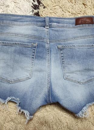 Короткі джинсові шорти, шортики з вишивкою s-m3 фото
