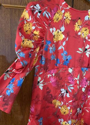 Ромпер, комбинезон zara в цветы