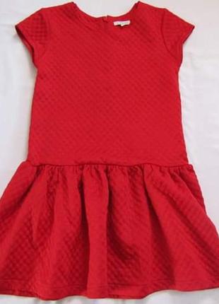 Красное платье для девочки
