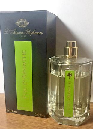 L`artisan parfumeur fou d`absinthe💥оригинал распив аромата затест абсент3 фото