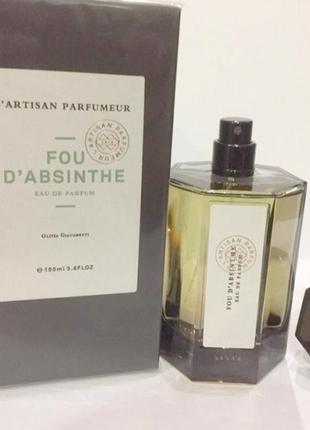L`artisan parfumeur fou d`absinthe💥оригинал распив аромата затест абсент4 фото