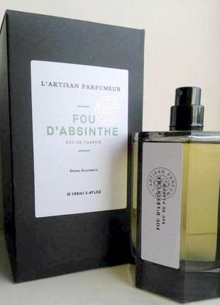 L`artisan parfumeur fou d`absinthe💥оригинал распив аромата затест абсент5 фото