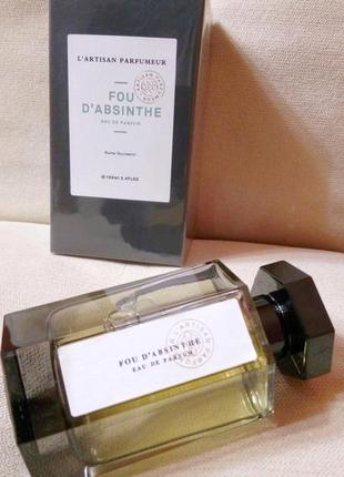 L`artisan parfumeur fou d`absinthe💥оригинал распив аромата затест абсент7 фото