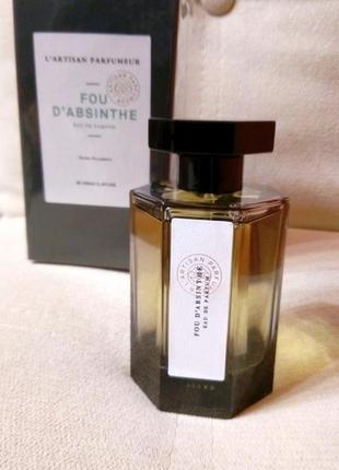 L`artisan parfumeur fou d`absinthe💥оригинал распив аромата затест абсент8 фото
