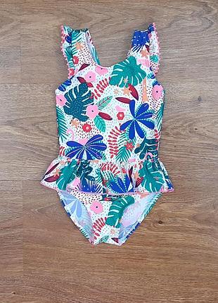 Яркий купальник для девочки