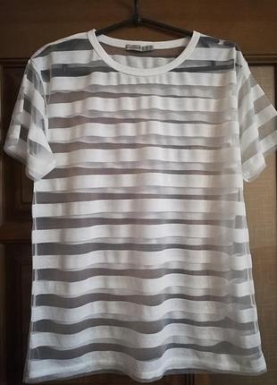 Классная летняя женская пляжная футболка"atmosphere "