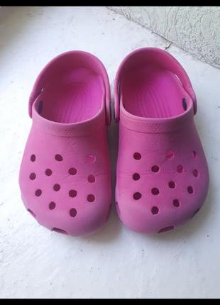 Кроксы crocs preto оригинал р.6-7