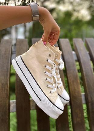 Кеди converse chuck taylor all star platform 36-40 кросівки