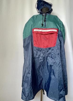Винтаж дождевик горный рыбацкий винтажный пончо от дождя6 фото