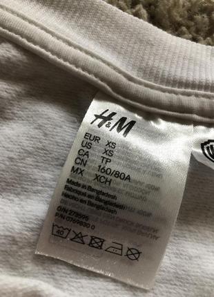 Кофта світшот h&m friends xs свитшот5 фото