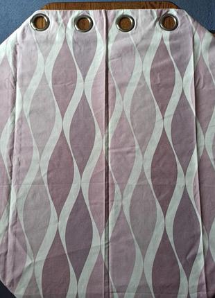 Штори на люверсах б/у