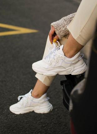 Кросівки adidas ozweego white3 фото