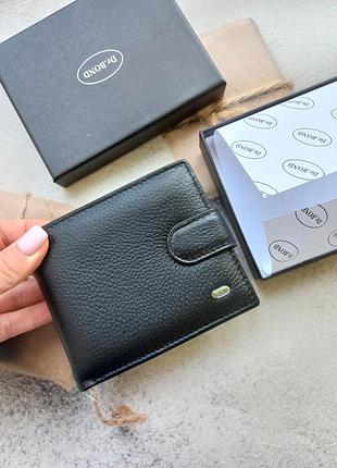 Мужской кожаный кошелек чоловічий шкіряний гаманець