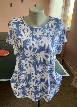 Котонова легка футболка54-56