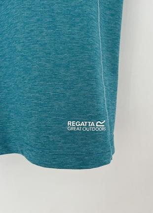 Майка топ футболка голубая для спорта бега зала велосипеда regatta5 фото