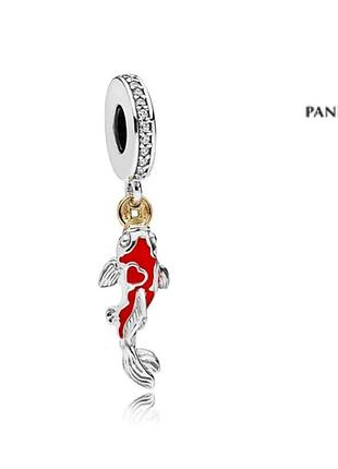Шарм подвеска шарм кои на удачу серебро 925