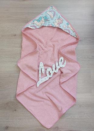 Махровий рушник з кутиком