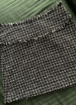 Твидовая юбка. состояние идеальное