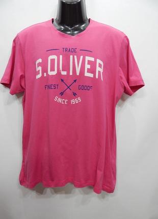Чоловіча футболка s.oliver оригінал р.52 091мф (тільки в вказаному розмірі, тільки 1 ш)