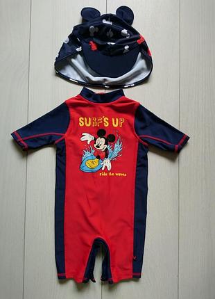 Купальник з шапочкою disney baby