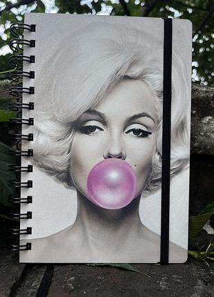 Дерев'яний блокнот, блокнот на пружині, блокнот для записів і малюнків