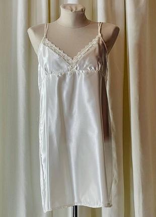 Шовкова ночнушка/одяг для дому і сну