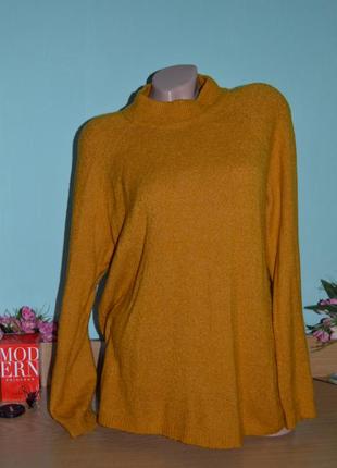 Светр гірчичного кольору р.л