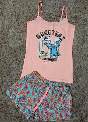 Фирменная пижамка или костюмчик для дома 12-14 размер, евро 40-42