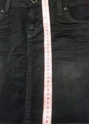 Котонова чорна спідниця guess 9