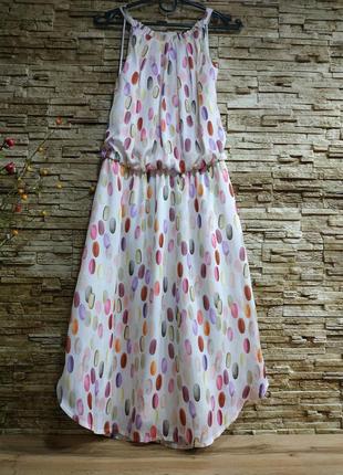 Красивое шёлковое платье