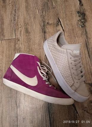 Замшові кросівки nike bruin lite mid original limited edition8 фото