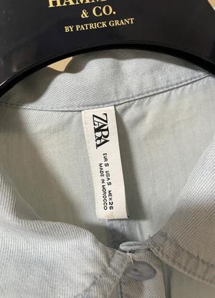 Джинсове плаття рубашка сорочка zara3 фото