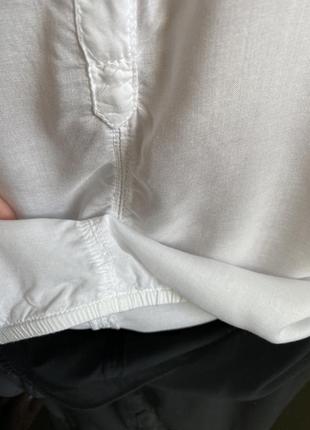 Біла блуза, невесомая блуза5 фото