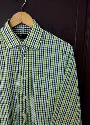 Чоловіча сорочка в клітинку від бренду cedarwood state, розмір - m1 фото