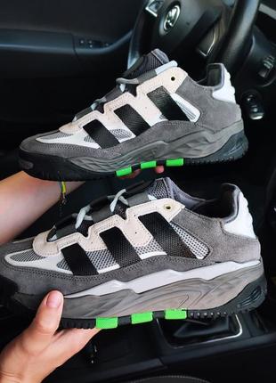 Кросівки adidas niteball grey2 фото
