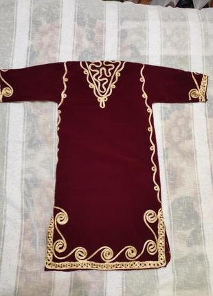 Карнавальний костюм плаття в мусульманському східному стилі на 5-7років4 фото