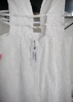 Шикарное свадебное кружевное платье от английского бренда boohoo.7 фото