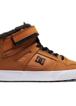 Детские утепленные хайтопы, высокие кроссовки dc shoes, 100% оригинал2 фото