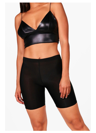 Шорти велосипедки boohoo high shine cycling short4 фото